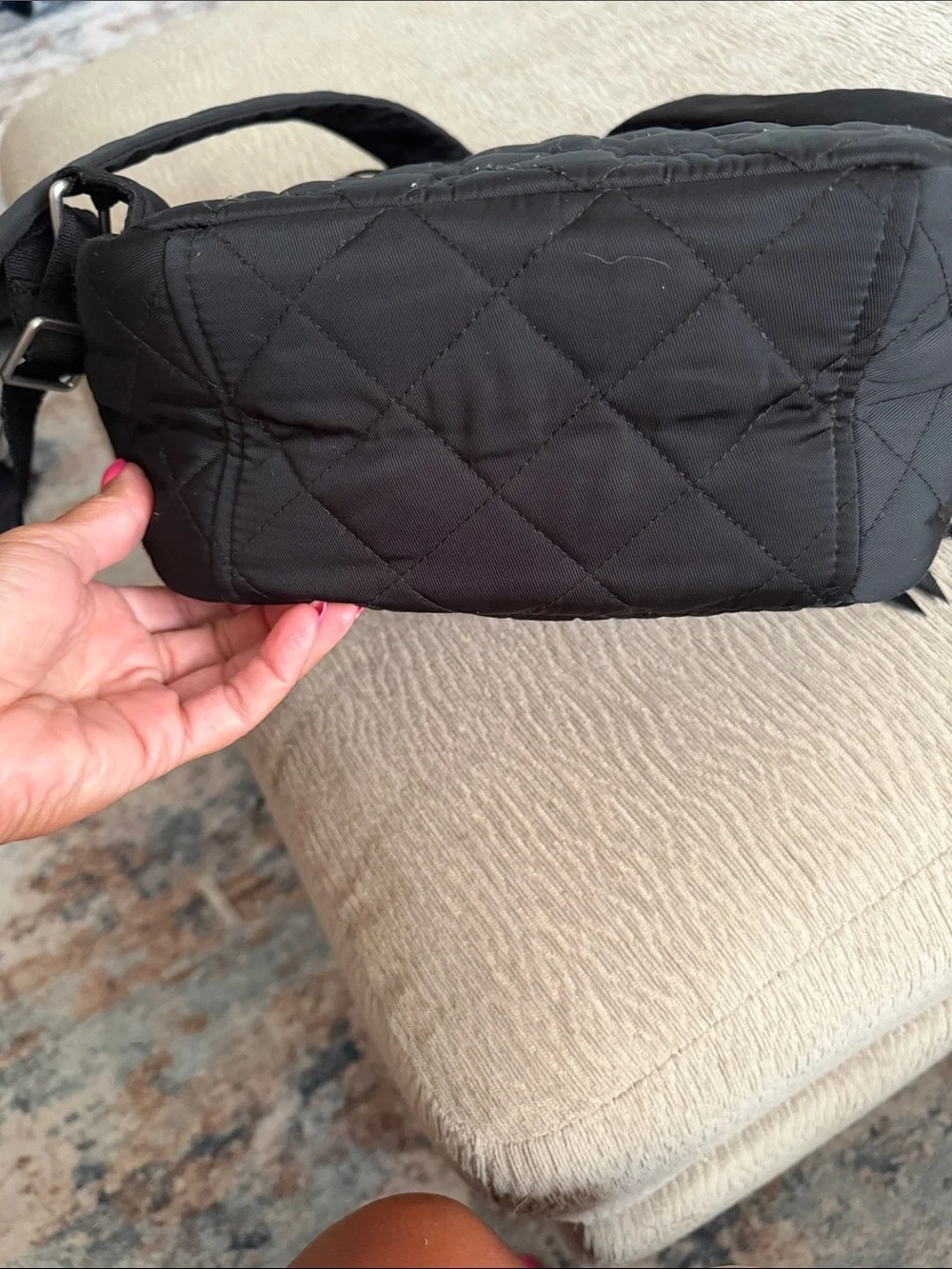 Vera Bradley sleek quilted